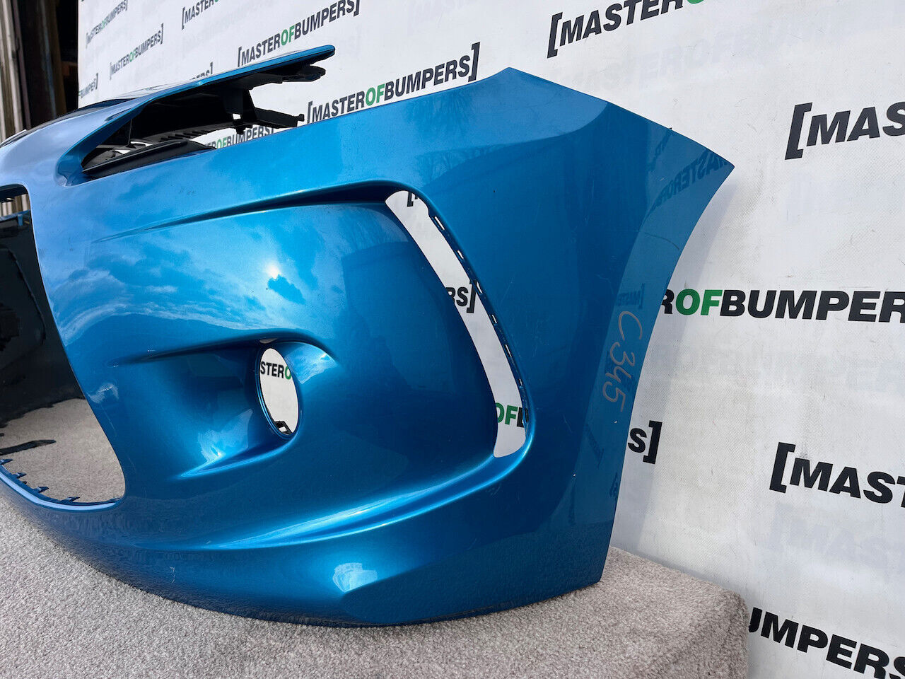 Citroen Ds3 D Style Prestige 2010-2015 Front Bumper Blue Genuine [c345]