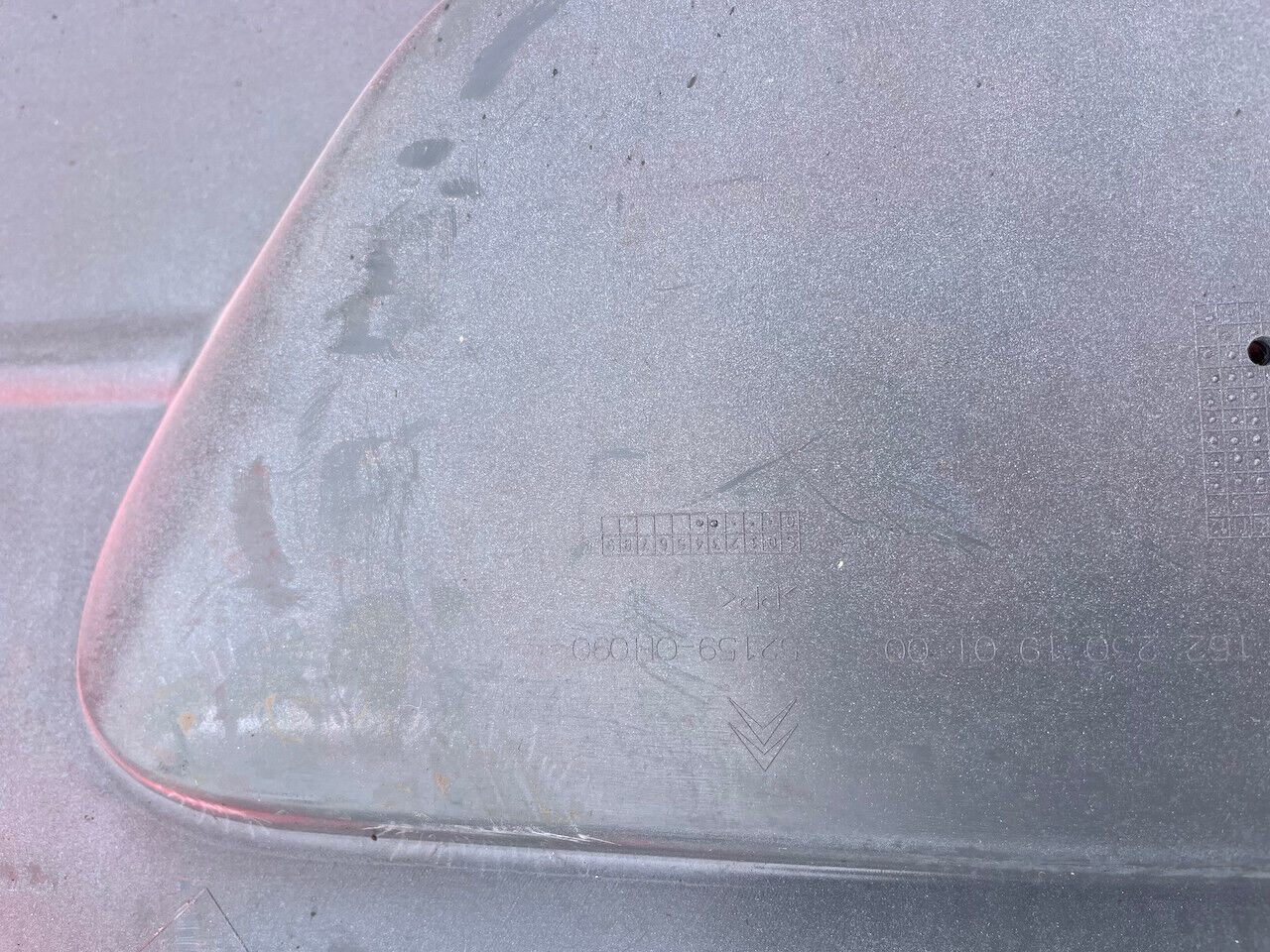 Citroen C1 Flair Hatchback 2014-2021 Rear Bumper No Pdc Genuine [c324]