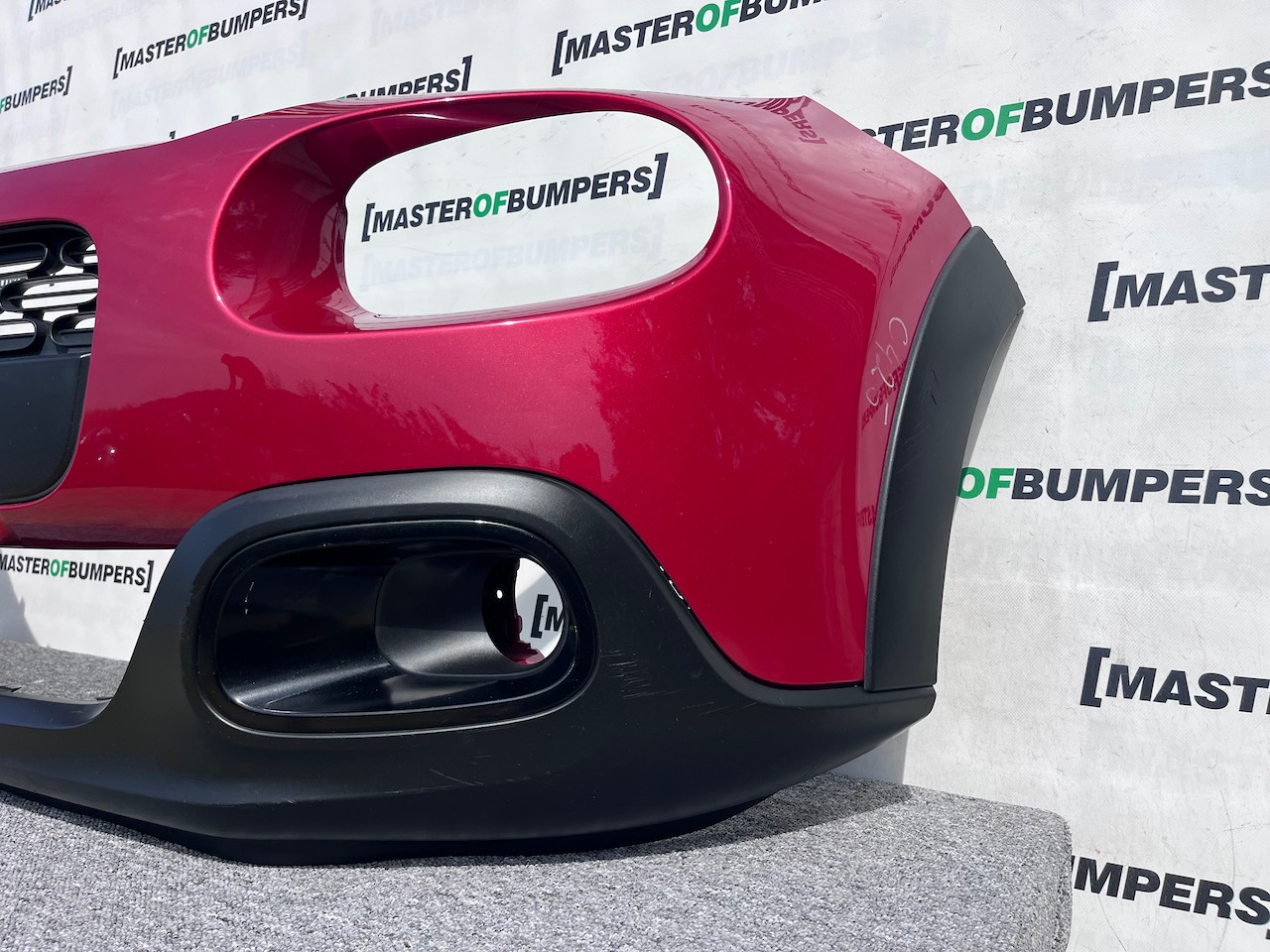 Citroen C3 Puretech Flair Hatchback 2016-2019 Front Bumper Genuine [c425]