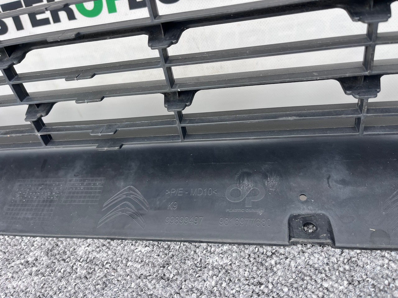 Citroen Berlingo Mpv 2019-2023 Front Bumper No Pdc Genuine [c441]