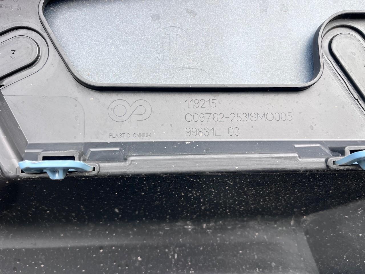 Citroen C3 Standard Hybrid Electric 2025-2027 Rear Bumper 4 Pdc Genuine [c479]