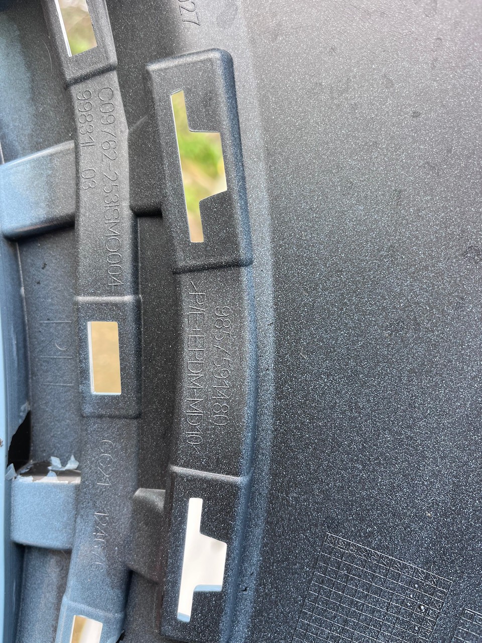 Citroen C3 Standard Hybrid Electric 2025-2027 Rear Bumper 4 Pdc Genuine [c479]