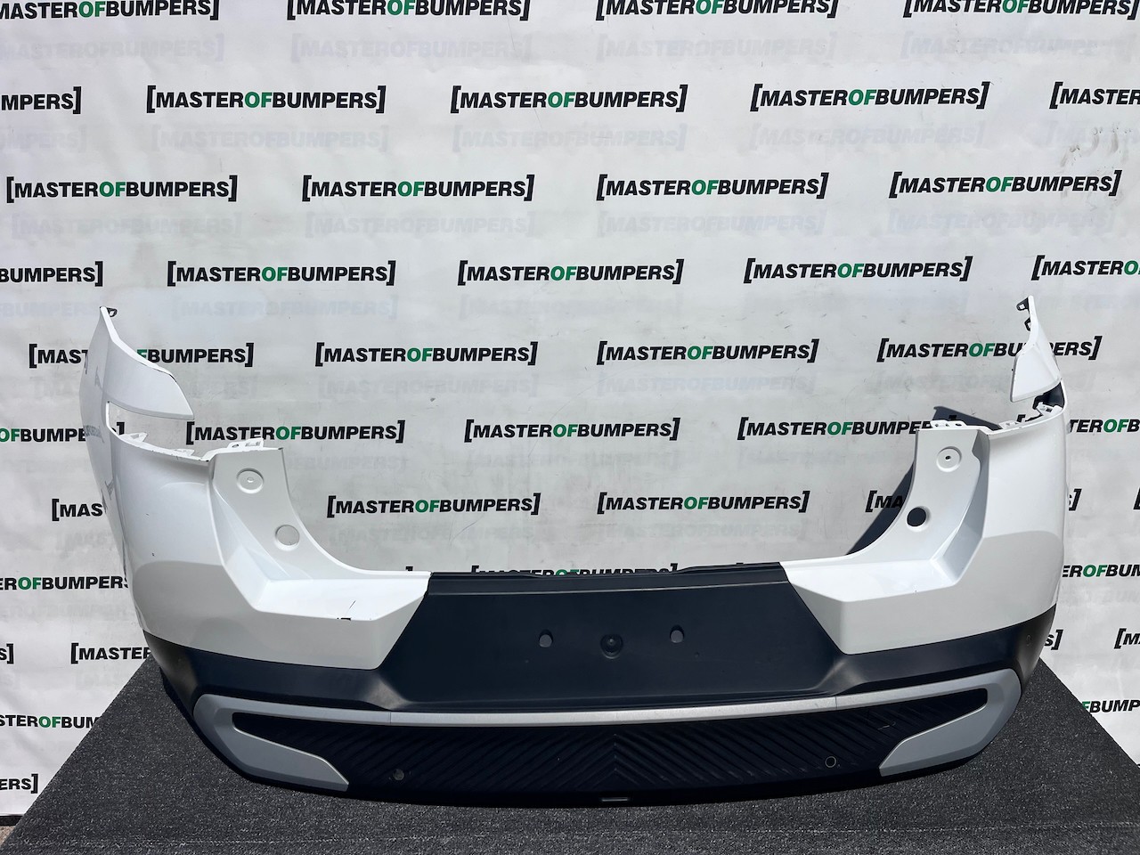 Citroen C3 Aircross Hybrid Electric 2025-2027 Rear Bumper 6 Pdc Genuine [c515]