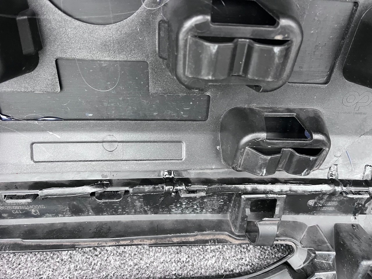 Citroen C4 Mk3 Pure-tech 2020-2024 Rear Bumper 6 Pdc Genuine [f778]