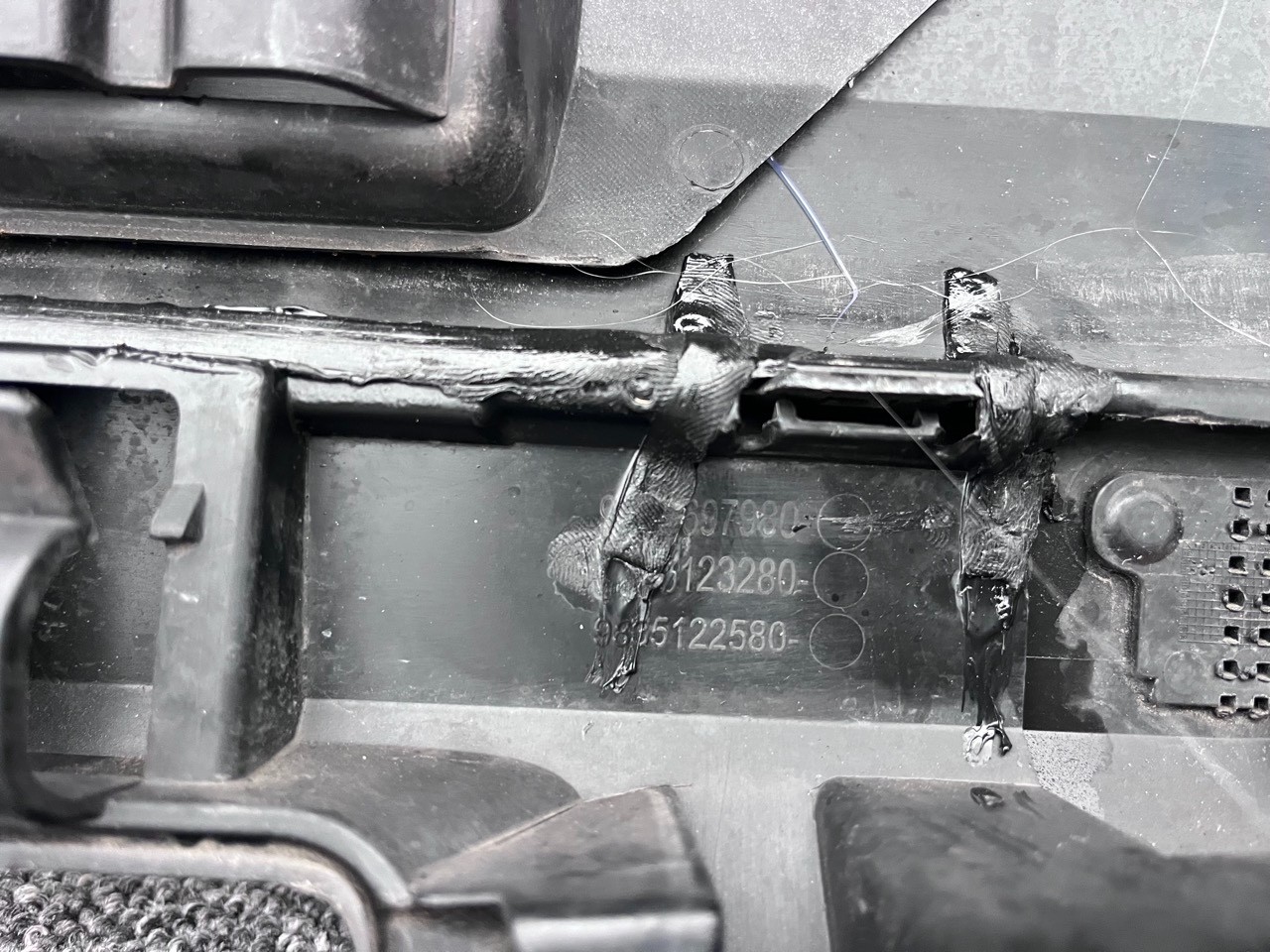 Citroen C4 Mk3 Pure-tech 2020-2024 Rear Bumper 6 Pdc Genuine [f778]