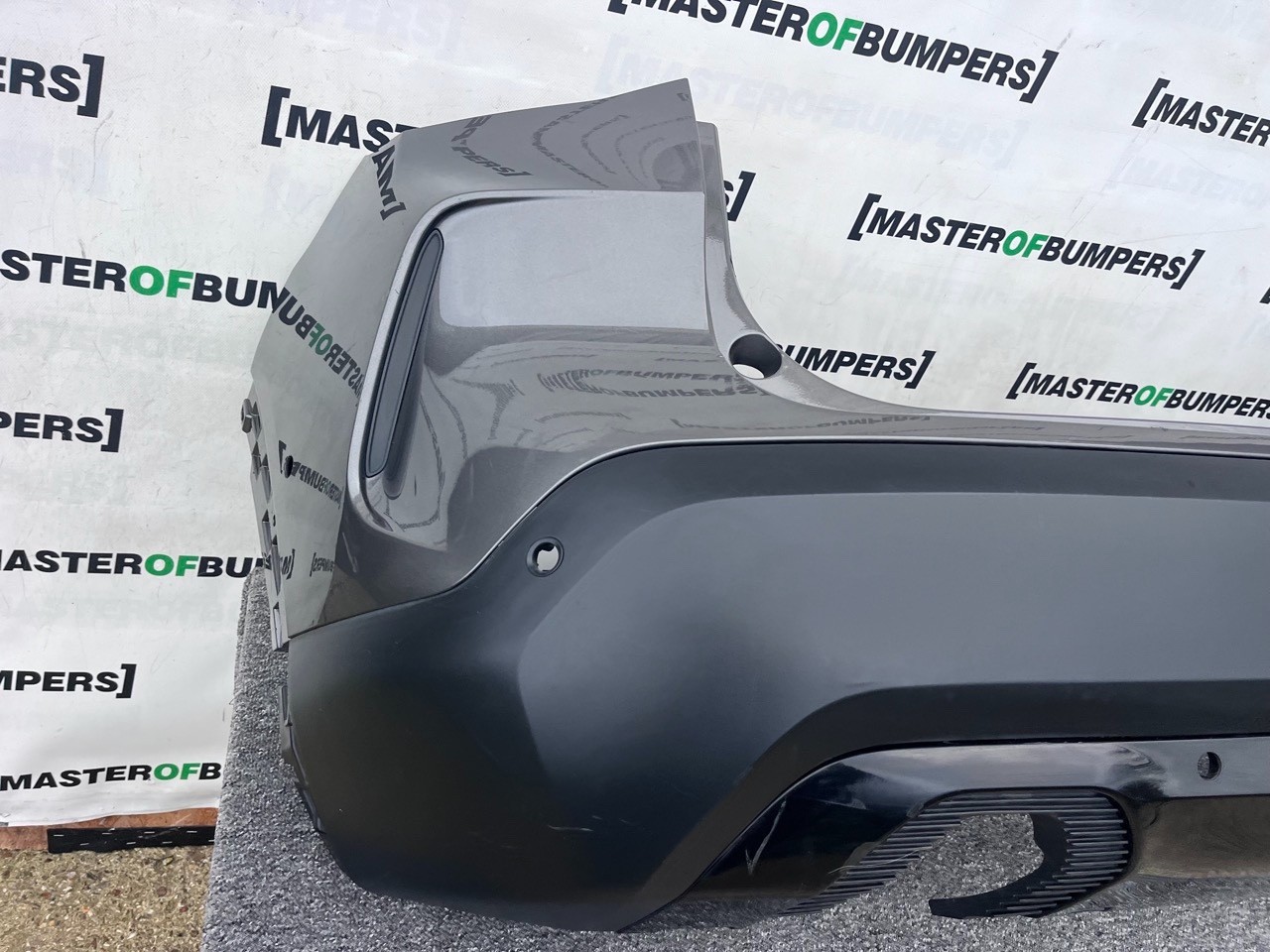 Citroen C4 Mk3 Pure-tech 2020-2024 Rear Bumper 6 Pdc Genuine [f778]