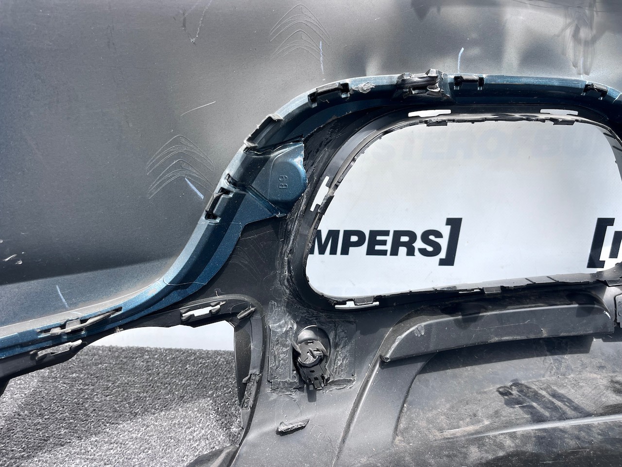 Citroen C5 Aircross Flair 2018-2022 Front Bumper 6 Pdc Genuine [c364]