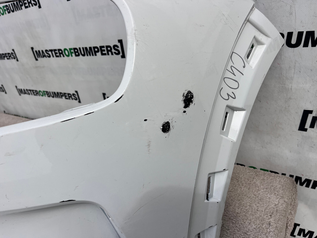 Citroen C4 Cactus Lift 2018-2021 Front Bumper 4 Pdc Genuine [c403]