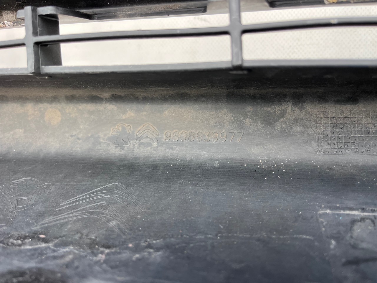 Citroen Dispatch Enterprise Xl Compact Van 2017-2023 Front Bumper Genuine [c459]