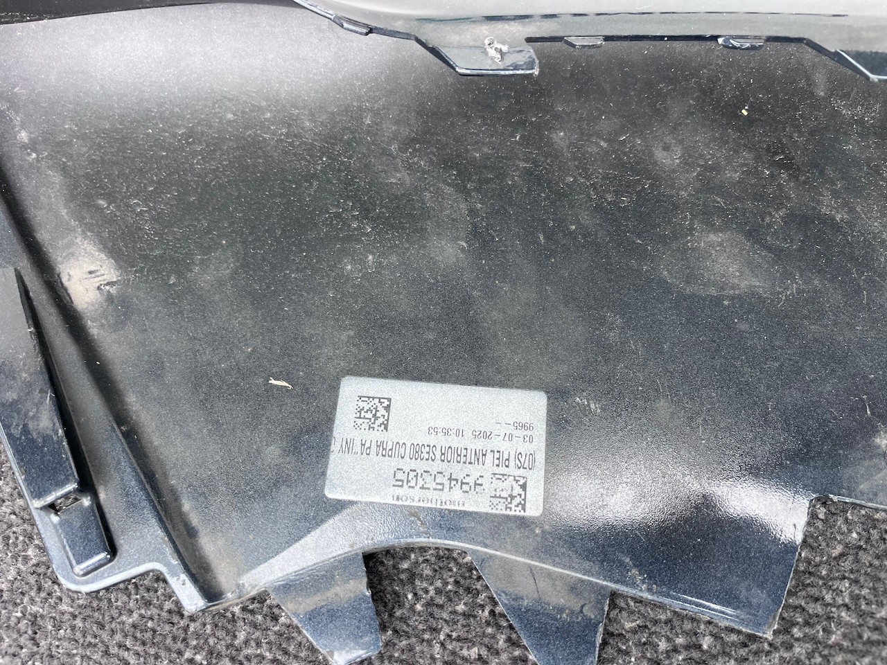Cupra Leon E- Hybrid Hatchback Lift 2024-2027 Front Bumper 6 Pdc Genuine [o743]
