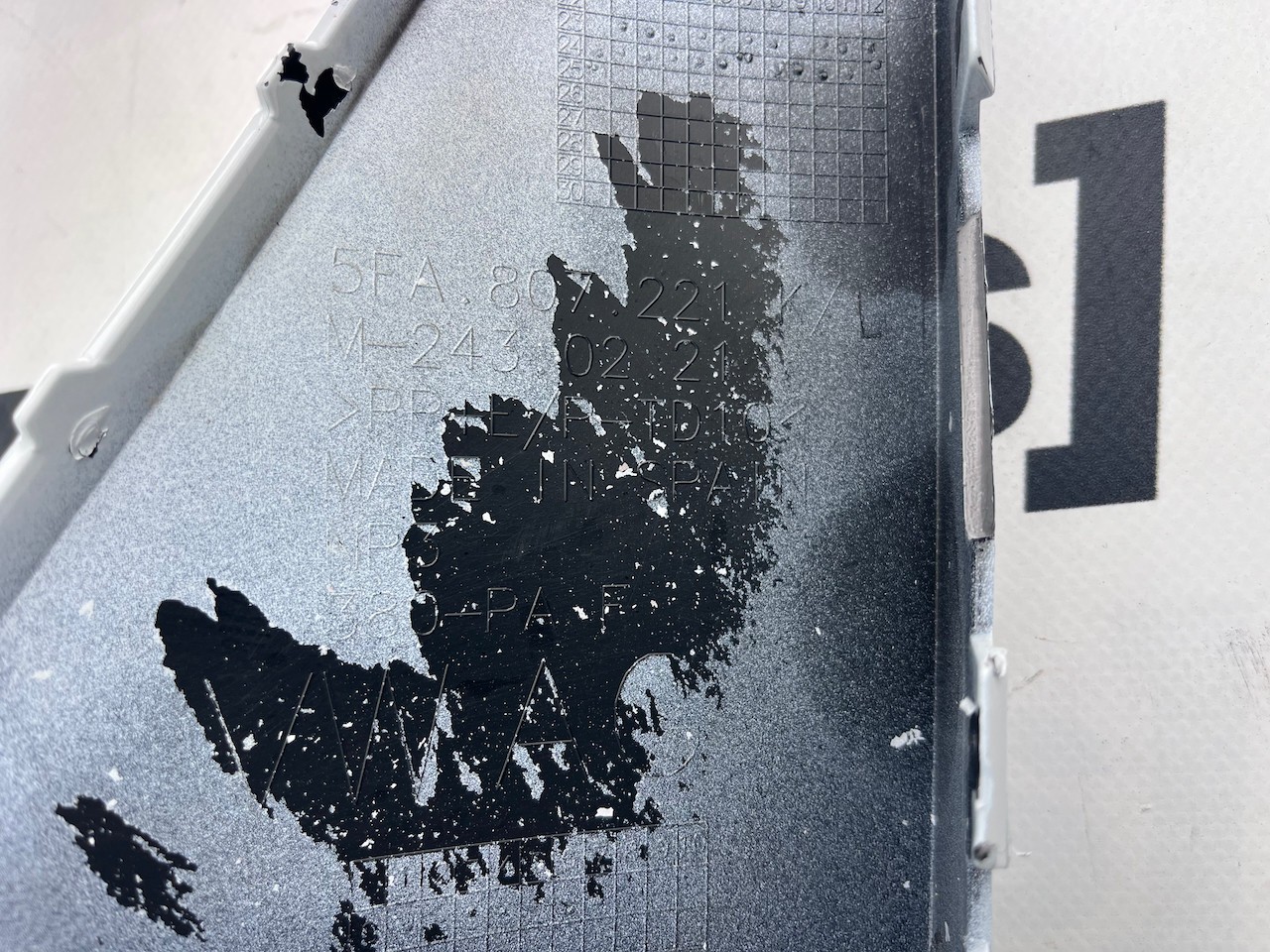 Cupra Leon E- Hybrid Hatchbac Mk1 Lift 2024-on Front Bumper 6 Pdc Genuine [o610]