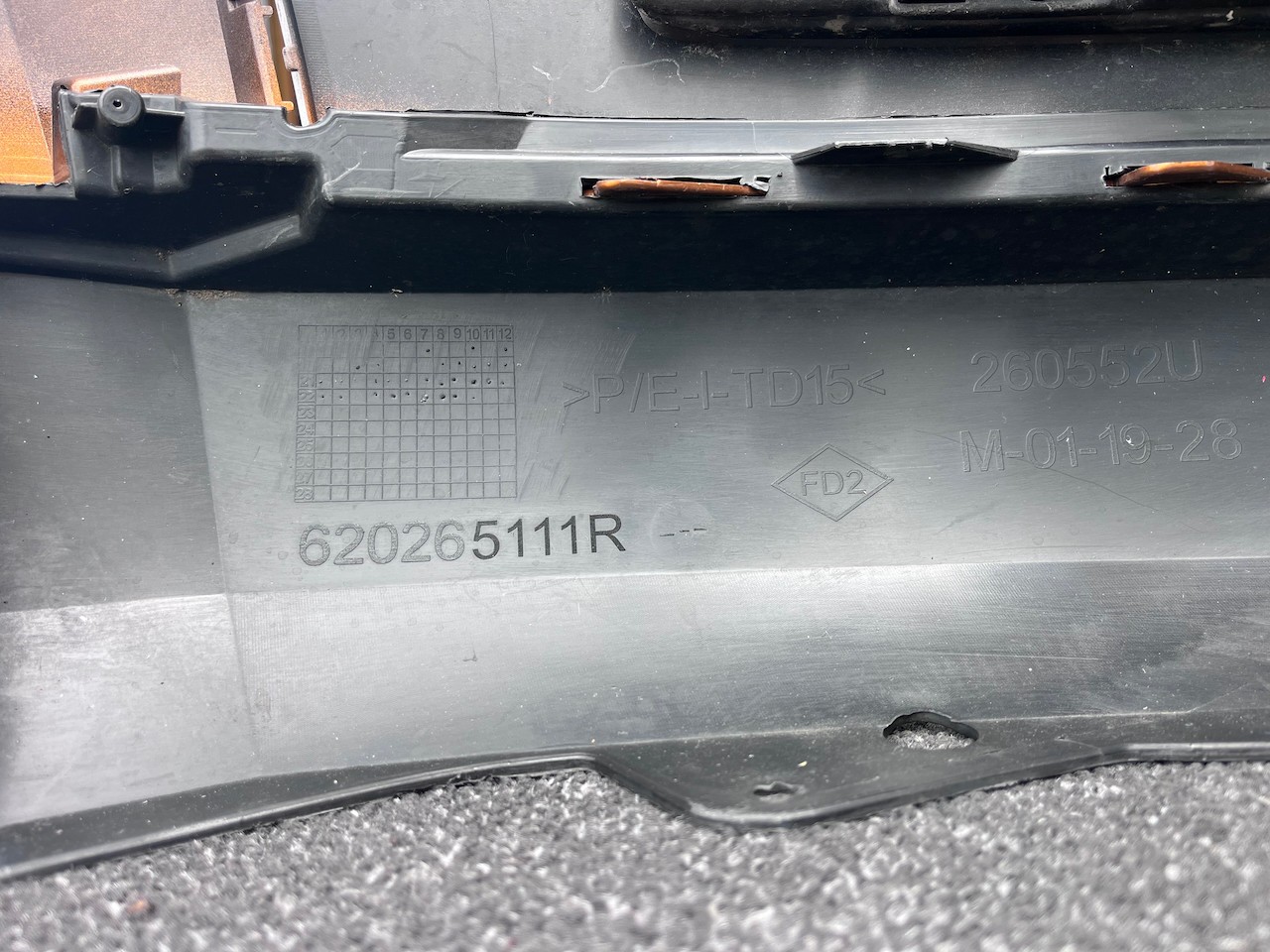 Dacia Sandero Stepway Jogger Mk3 2021-2024 Front Bumper 6 Pdc Genuine [r717]