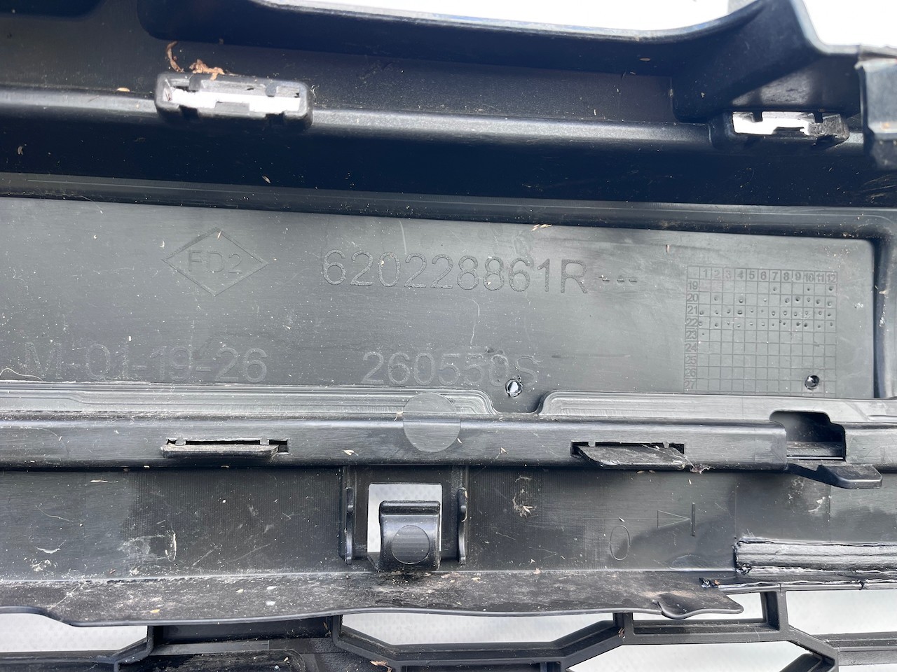 Dacia Sandero Stepway Jogger Mk3 2021-2024 Front Bumper 6 Pdc Genuine [r698]