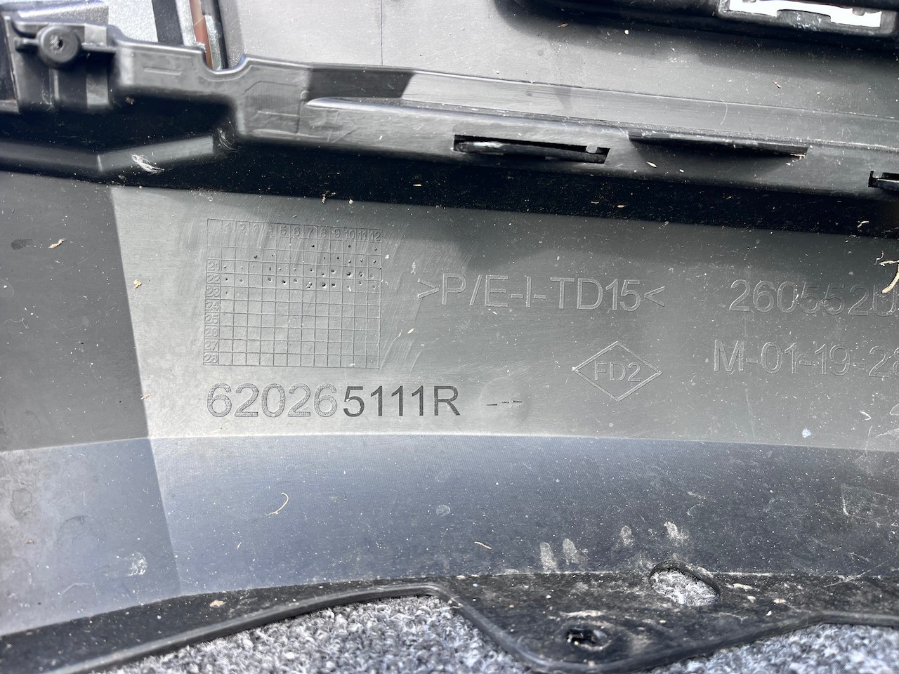 Dacia Sandero Stepway Jogger Mk3 2021-2024 Front Bumper 6 Pdc Genuine [r698]