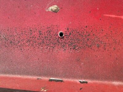 Daihatsu Sirion Mk2 2009-2011 Front Bumper In Red Genuine [x51]