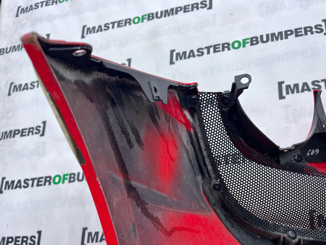 Ferrari F8 Tributto V8 3.9 2019-2023 Rear Bumper Red Genuine [p448]