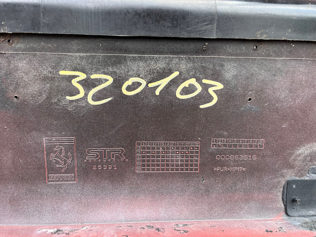 Ferrari F8 Tributto V8 3.9 2019-2023 Rear Bumper Red Genuine [p448]