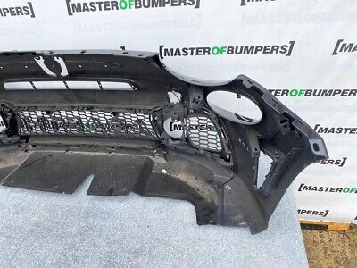 Fiat 500 Abarth 595 Face Lifting 2016-2021 Front Bumper In Black Genuine [f923]