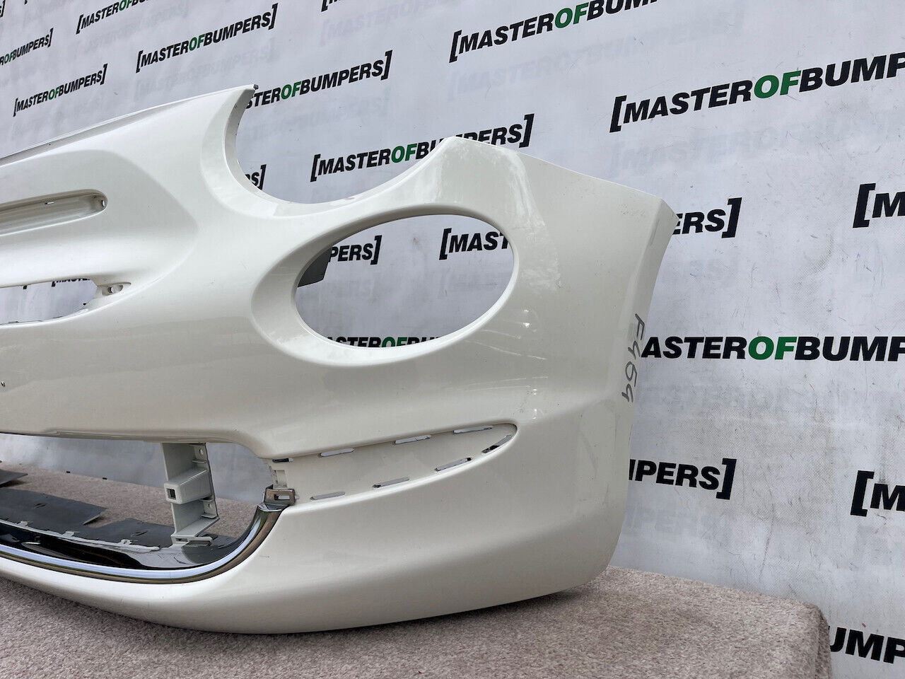 Fiat 500 Lounge Se Lift 2015-2020 Front Bumper White Genuine [f454]