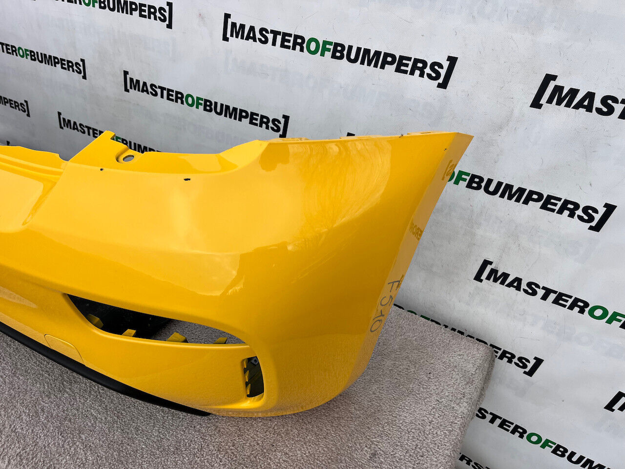 Fiat 500 Abarth 595 2016-2022 Rear Bumper + Difuser No Pdc Genuine [f510]