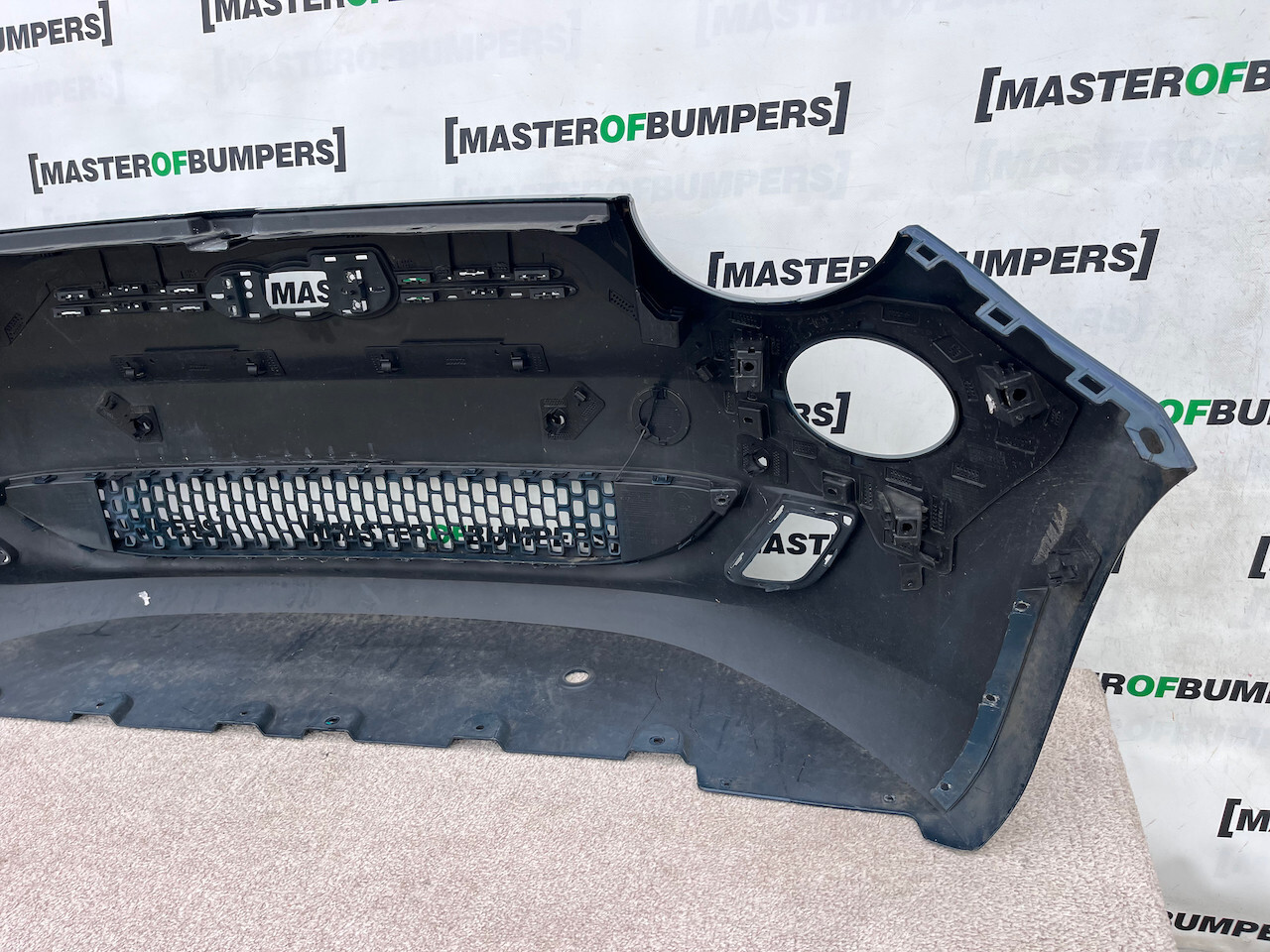 Fiat 500 Electric Icon Passion 2021-on Front Bumper 6 Pdc Genuine [f583]