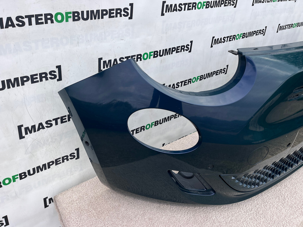 Fiat 500 Electric Icon Passion 2021-on Front Bumper 6 Pdc Genuine [f583]