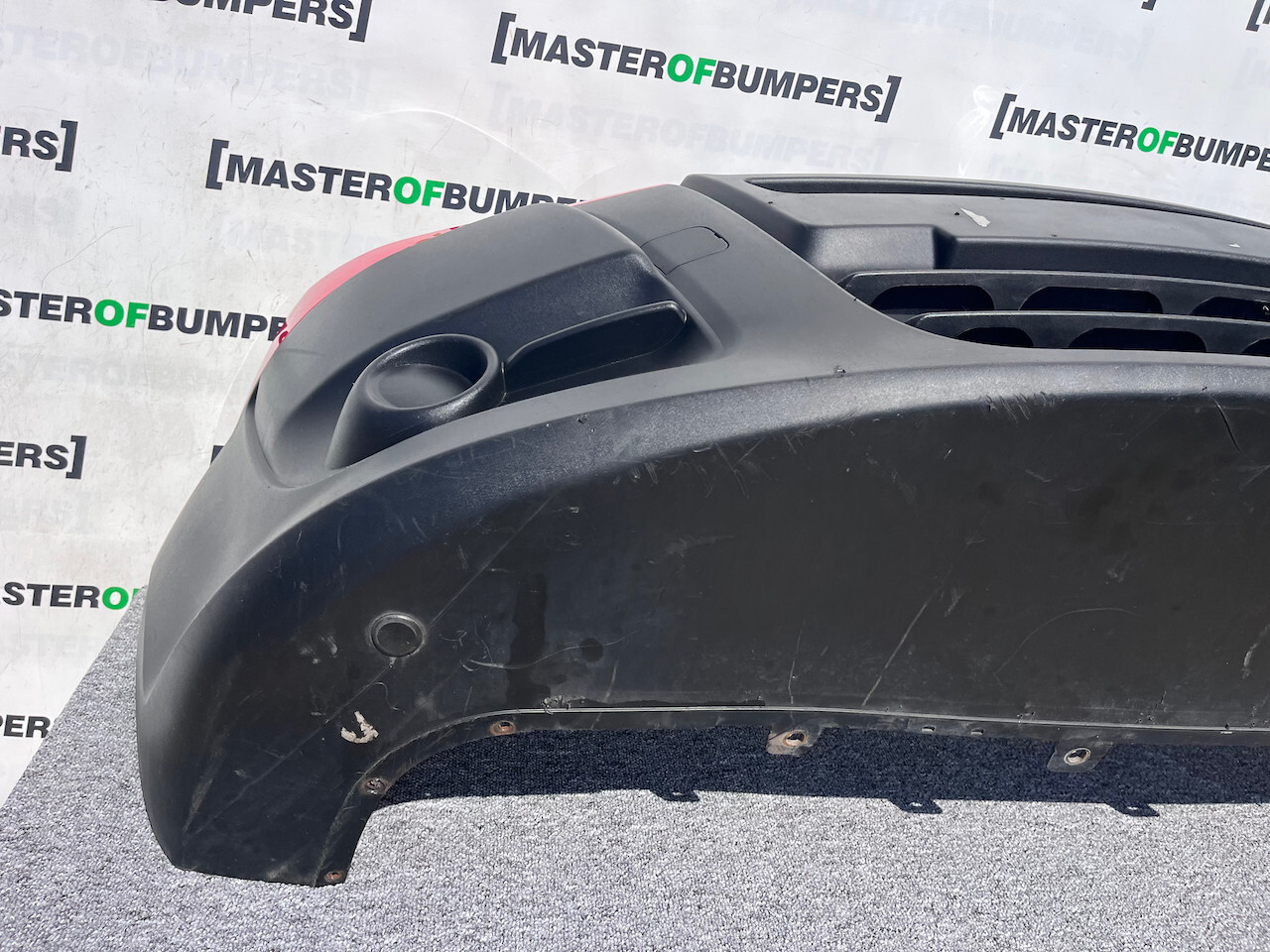 Fiat Doblo Van Passenger Mk2 2010-2014 Front Bumper No Pdc Genuine [f656]