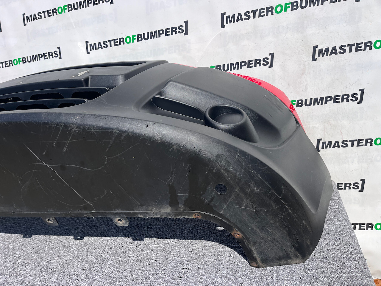 Fiat Doblo Van Passenger Mk2 2010-2014 Front Bumper No Pdc Genuine [f656]