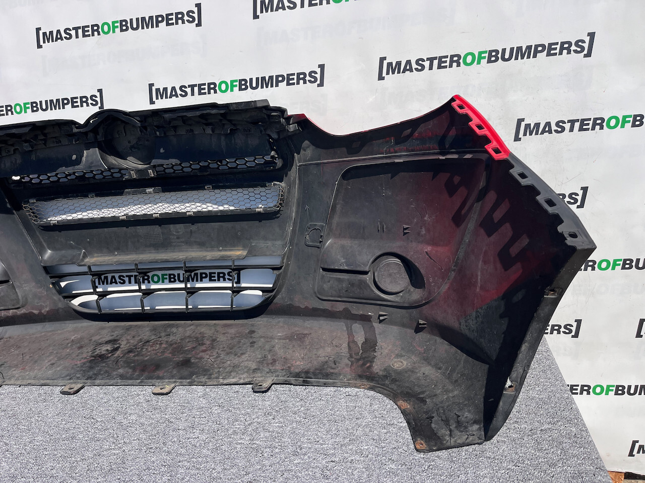 Fiat Doblo Van Passenger Mk2 2010-2014 Front Bumper No Pdc Genuine [f656]