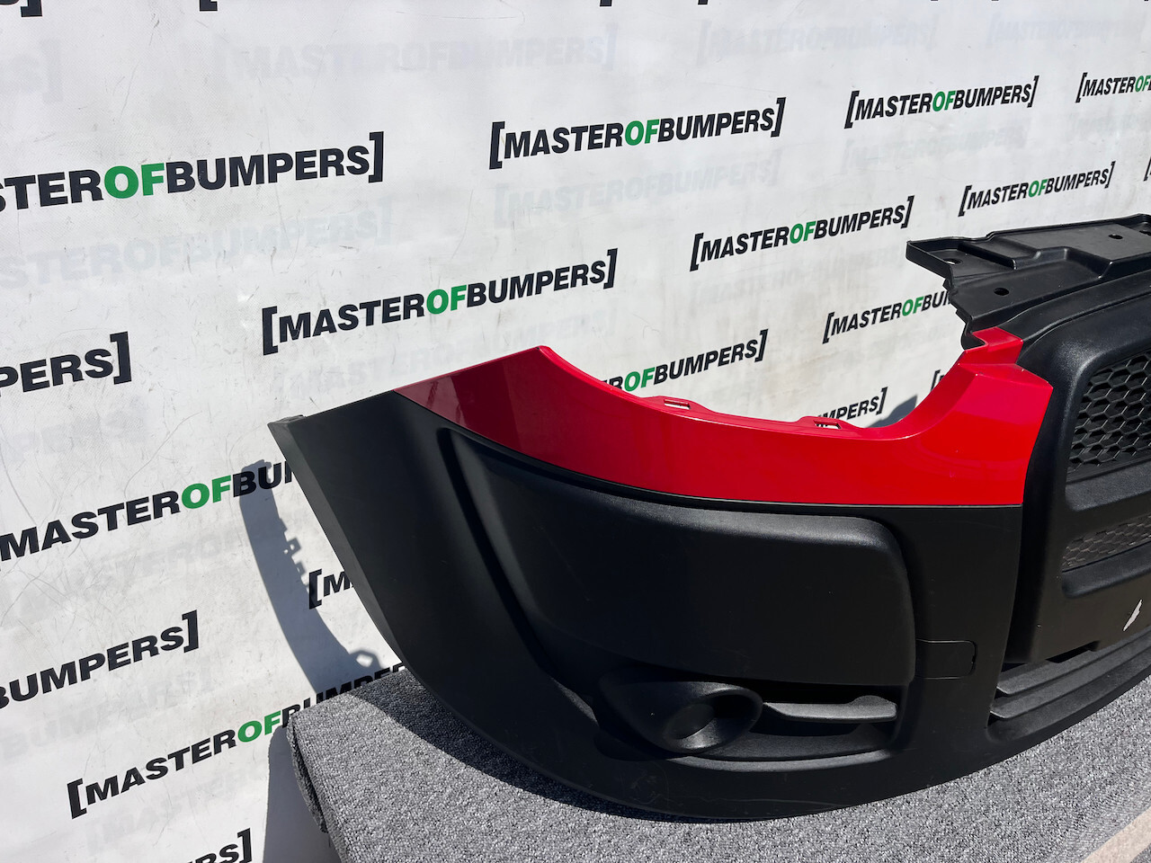 Fiat Doblo Van Passenger Mk2 2010-2014 Front Bumper No Pdc Genuine [f656]