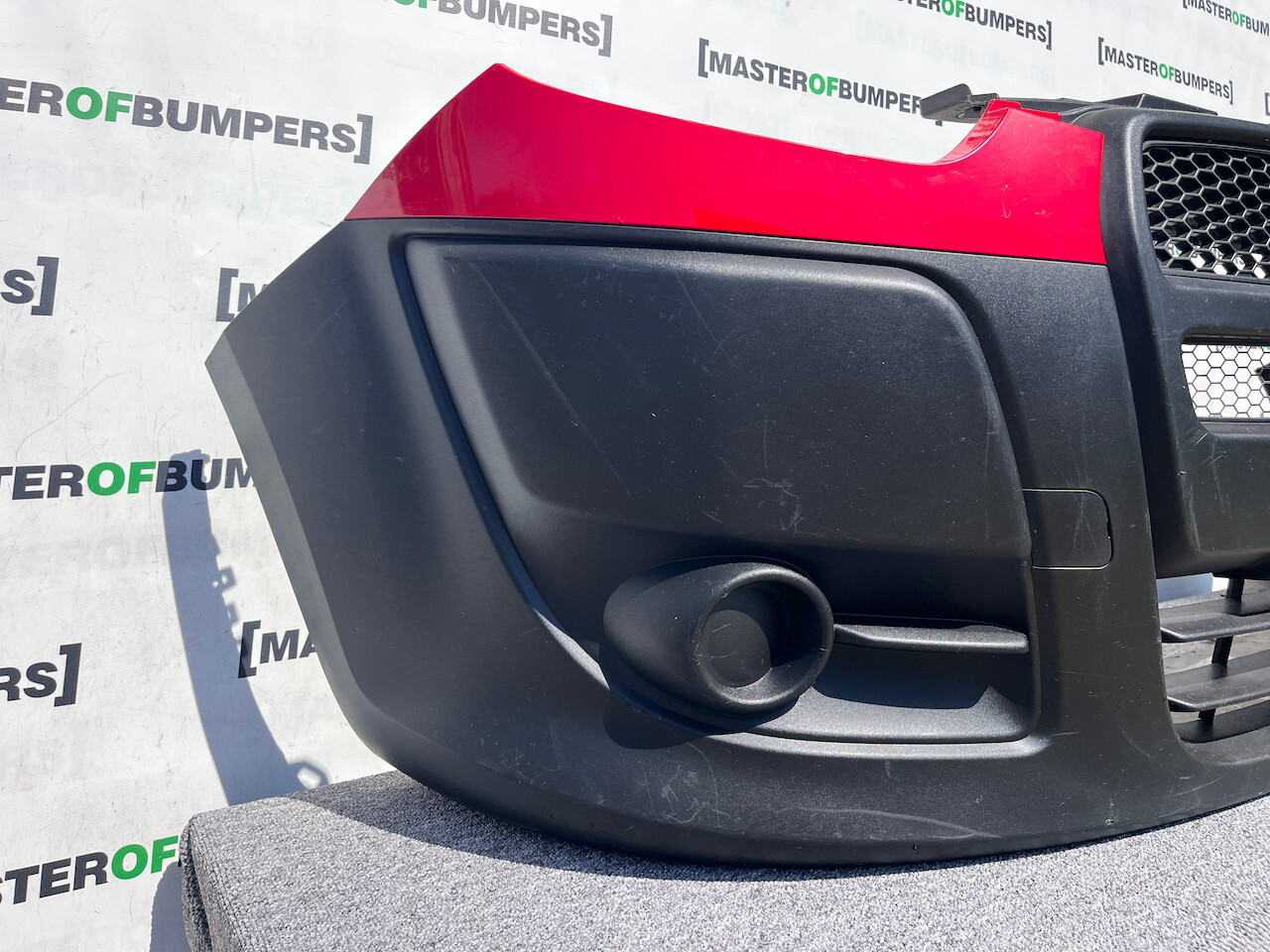 Fiat Doblo Van Passenger Mk2 2010-2014 Front Bumper No Pdc Genuine [f656]