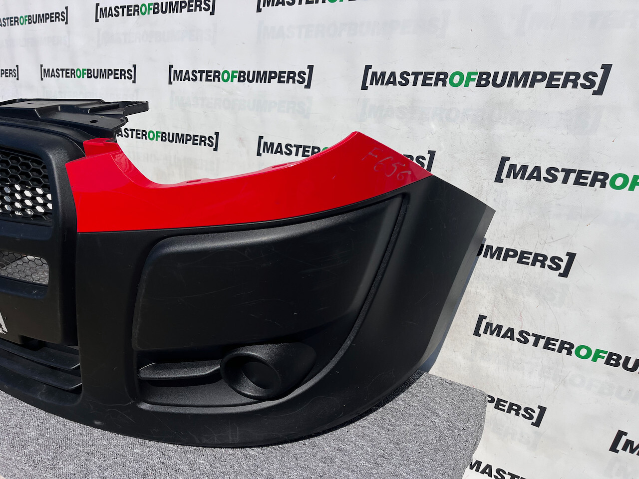 Fiat Doblo Van Passenger Mk2 2010-2014 Front Bumper No Pdc Genuine [f656]
