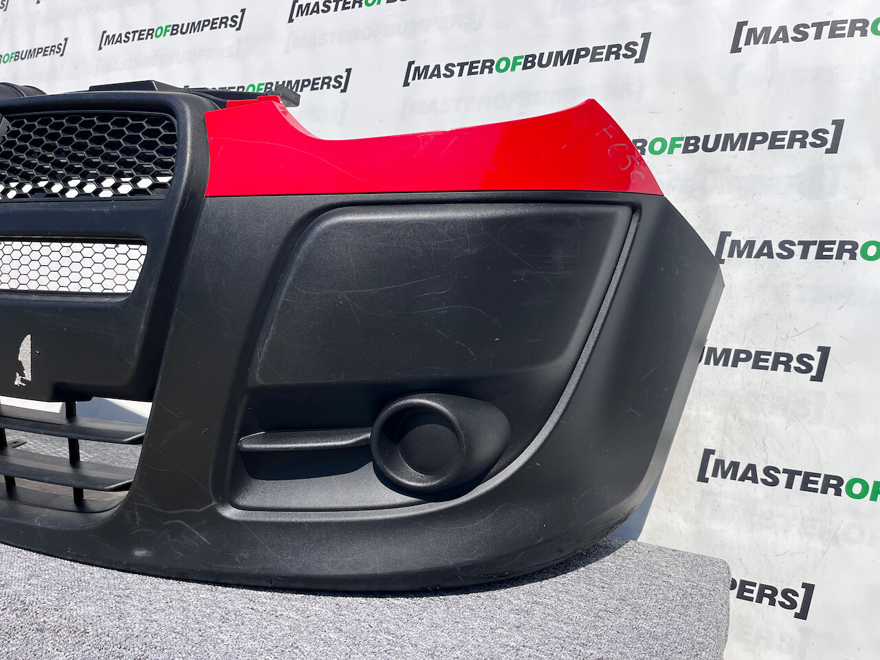 Fiat Doblo Van Passenger Mk2 2010-2014 Front Bumper No Pdc Genuine [f656]