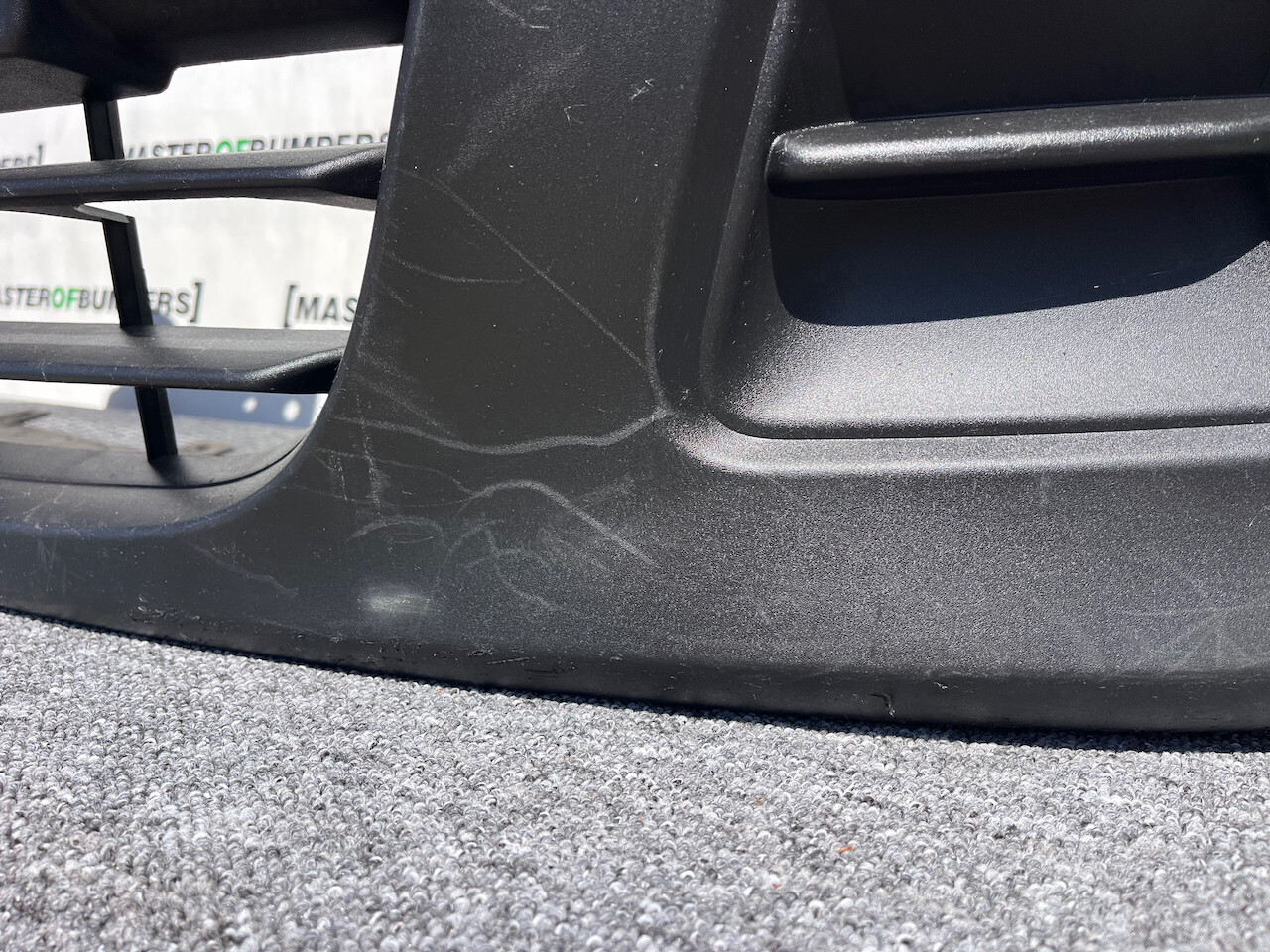 Fiat Doblo Van Passenger Mk2 2010-2014 Front Bumper No Pdc Genuine [f656]