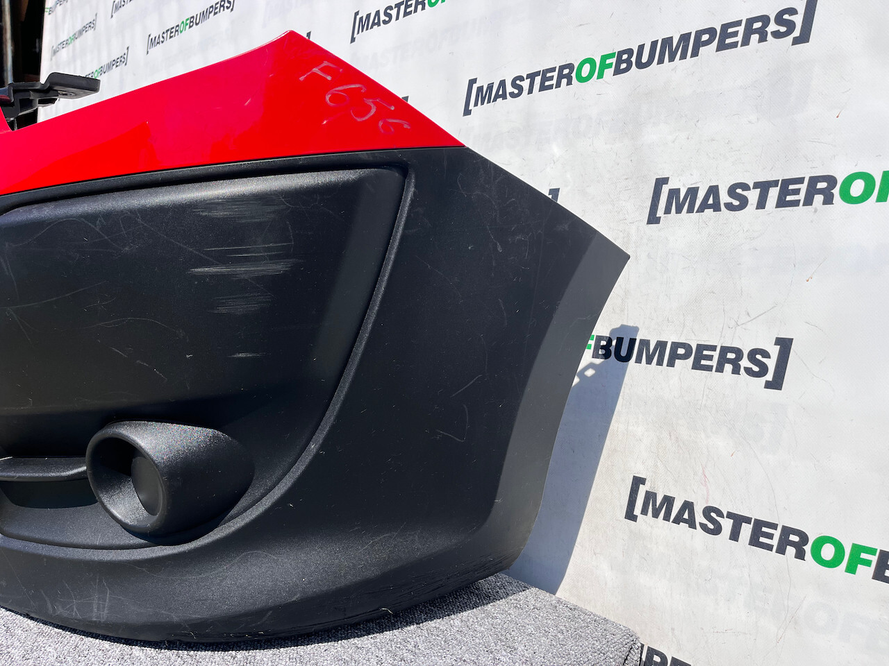 Fiat Doblo Van Passenger Mk2 2010-2014 Front Bumper No Pdc Genuine [f656]