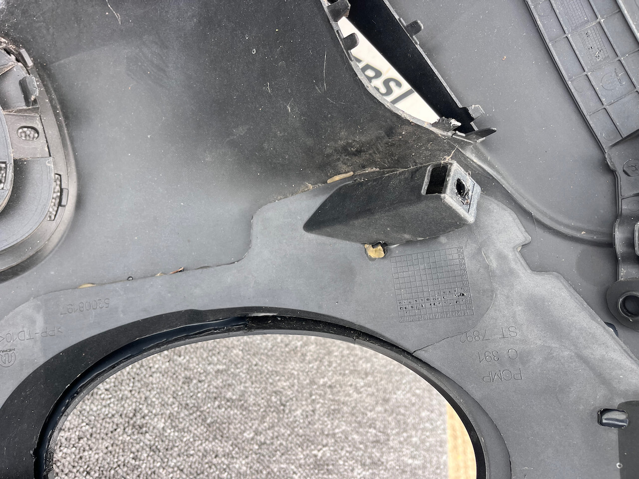 Fiat 500 S Sport Hatchback 2015-2020 Front Bumper Genuine [f696]