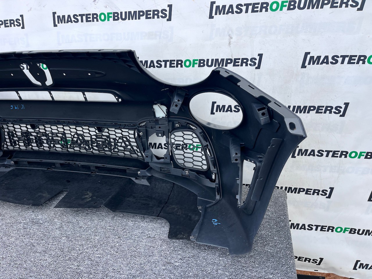 Fiat 500 Abarth 595 Face Lifting 2016-2022 Front Bumper Genuine [f744]