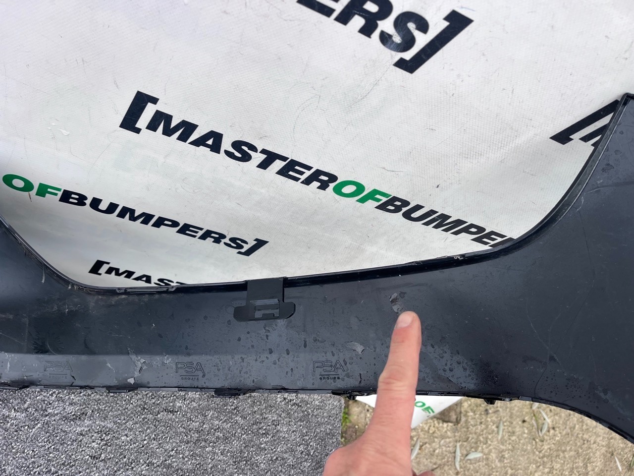 Fiat Doblo Mk3 2022-2026 Front Bumper Upper Part Genuine [f774]