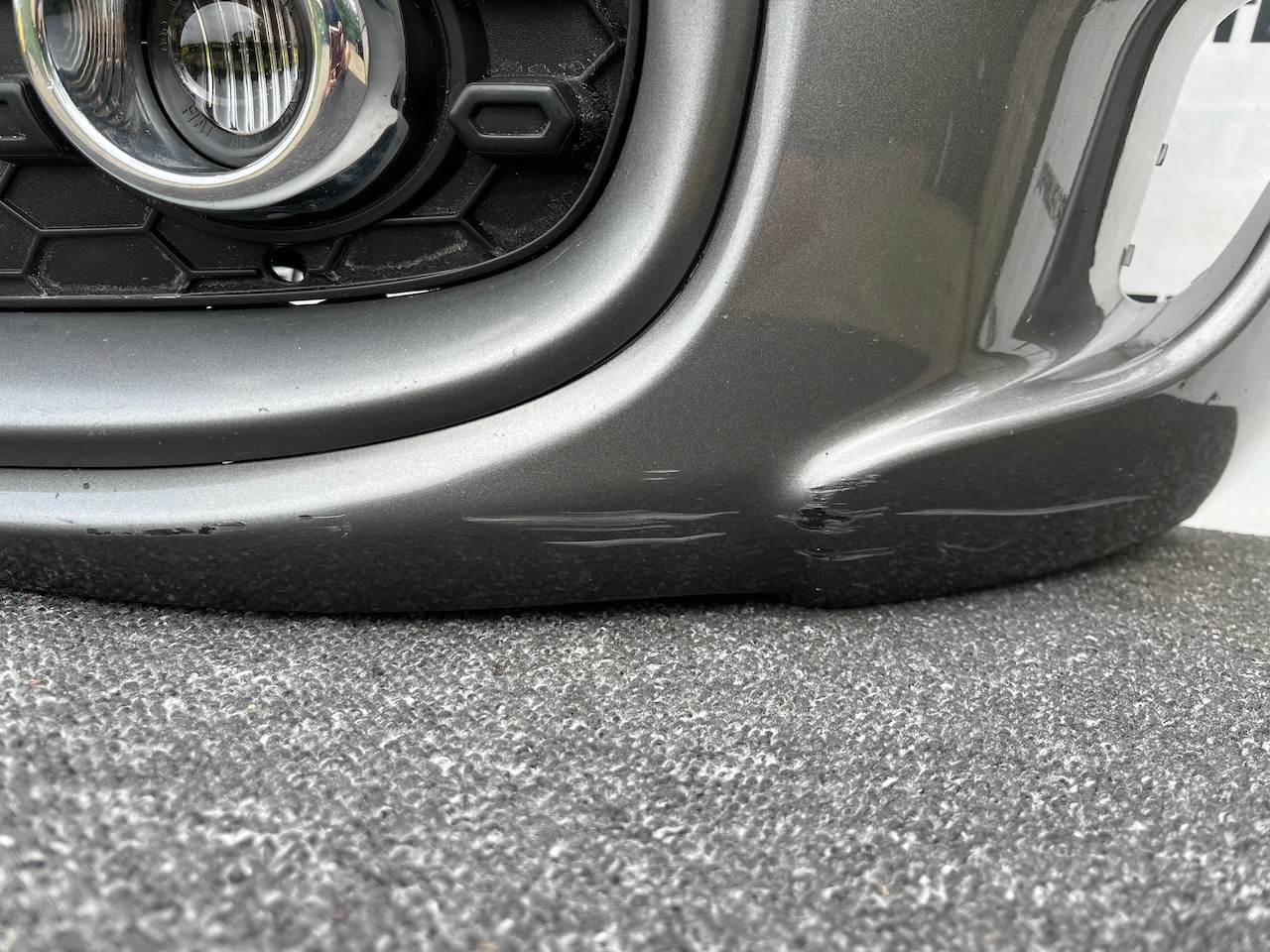 Fiat 500 S Sport Hatchback 2015-2020 Front Bumper Genuine [f848]