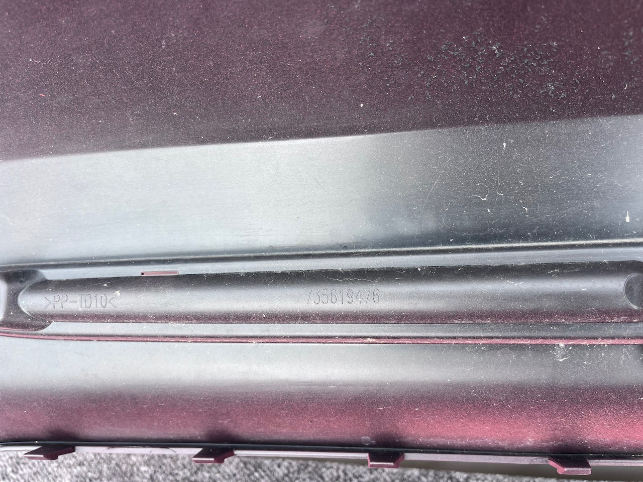 Fiat 500 Pop Hatchback Lift 2015-2023 Front Bumper Genuine [f723]