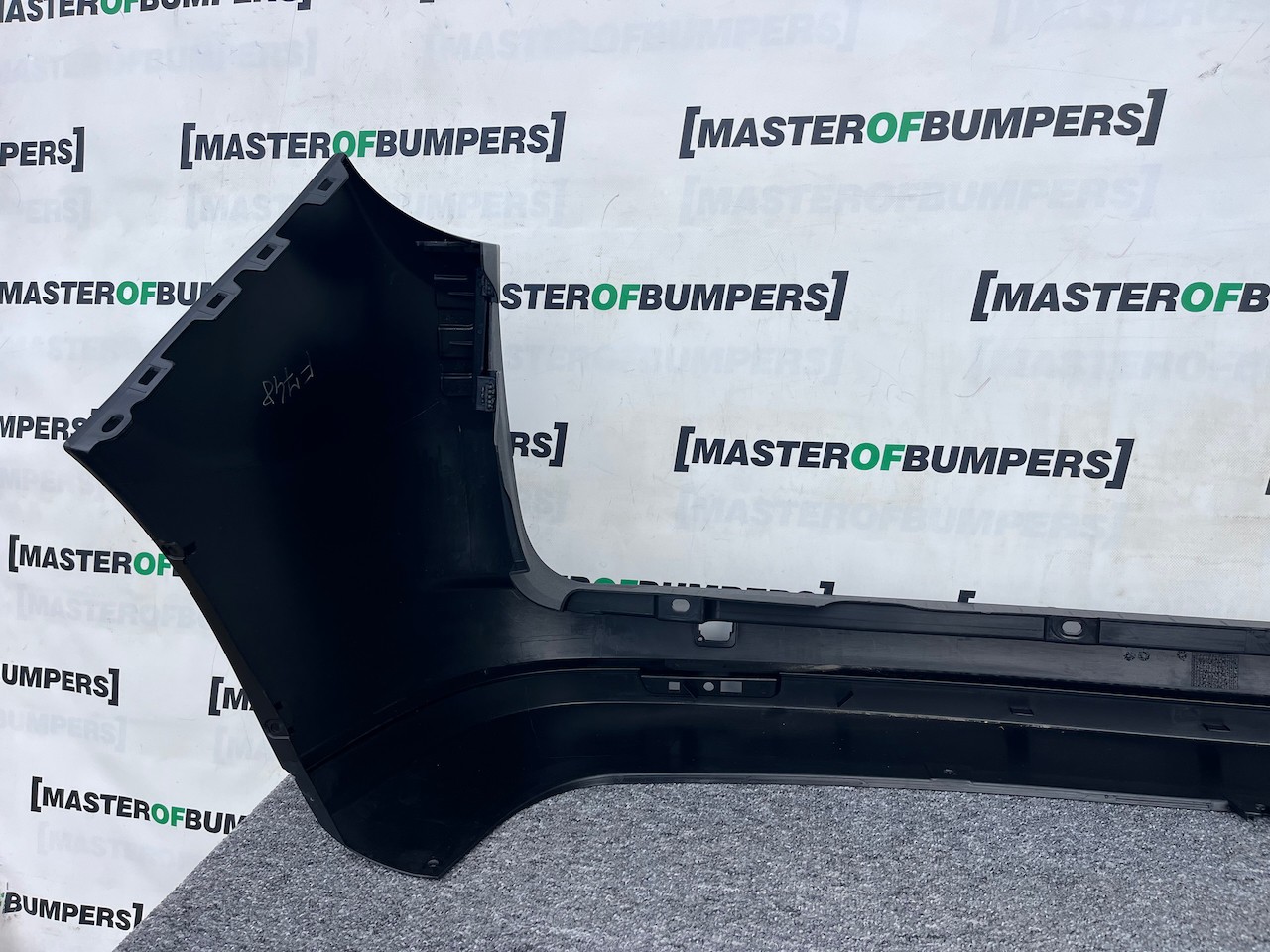 Fiat Doblo Van Passenger Mk2 2010-2016 Rear Bumper No Pdc Genuine [f748]