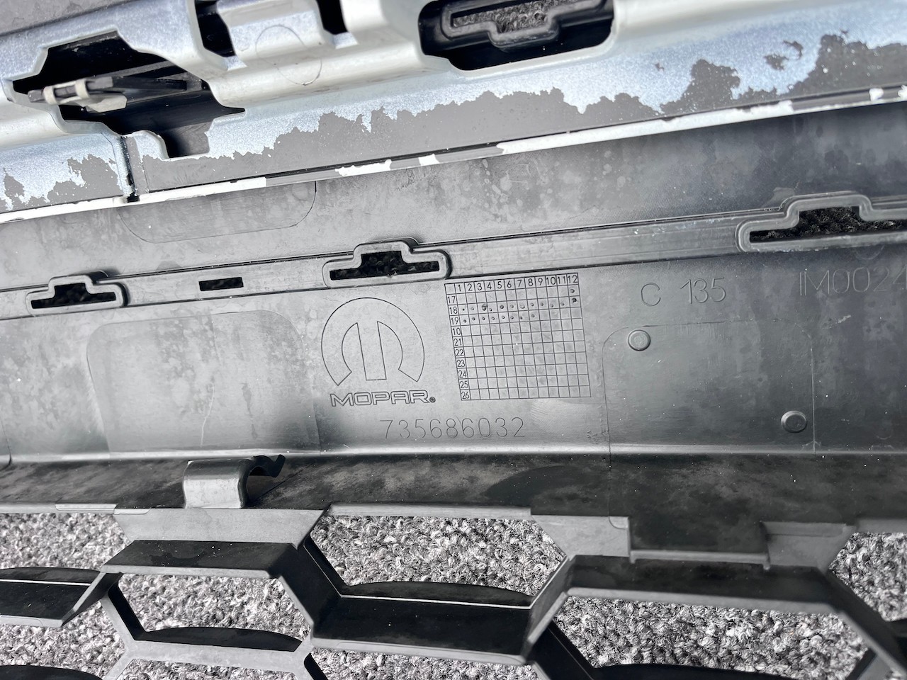 Fiat 500x Cross Plus Multijet Lift 2018-2022 Front Bumper Genuine [f816]