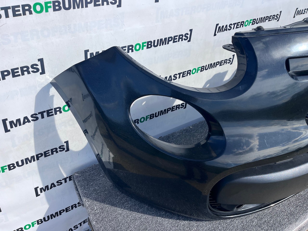 Fiat 500l Lounge Hatchback 2013-2017 Front Bumper Black Genuine [f821]