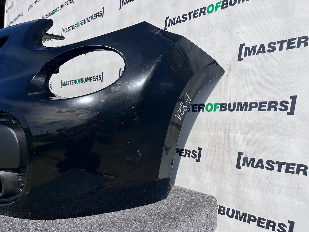 Fiat 500l Lounge Hatchback 2013-2017 Front Bumper Black Genuine [f821]