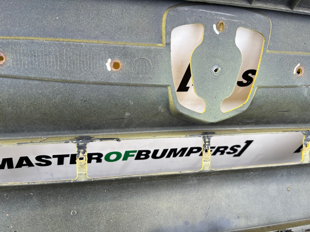 Fiat 500 Abarth Sport Hatchback 2016-2021 Front Bumper Genuine [f849]