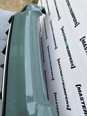 Fiat 500 Abarth 595 Face Lifting 2016-2020 Rear Bumper In Khaki Genuine [f772]