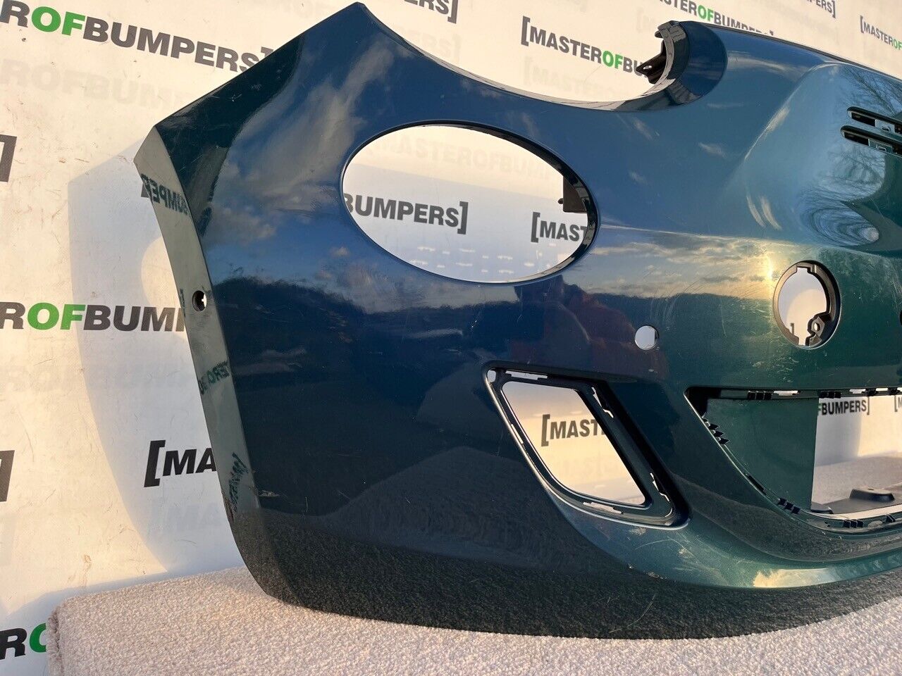 Fiat 500 Electric Icon Passion 2021-on Front Bumper 6 Pdc Genuine [f195]