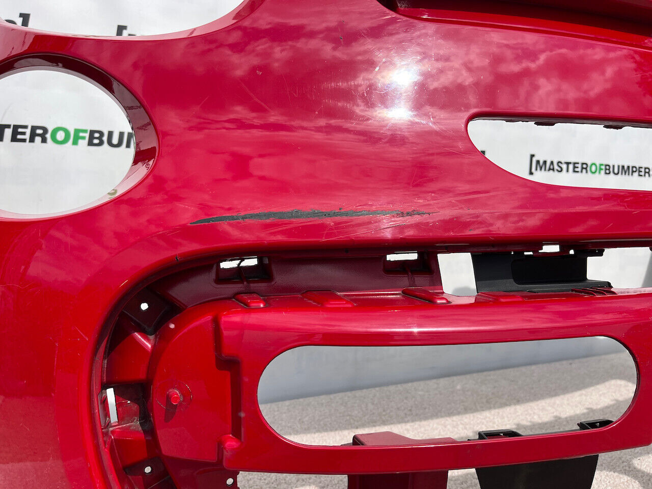 Fiat 500l Lounge 2013-2017 Front Bumper Red Genuine [f229]