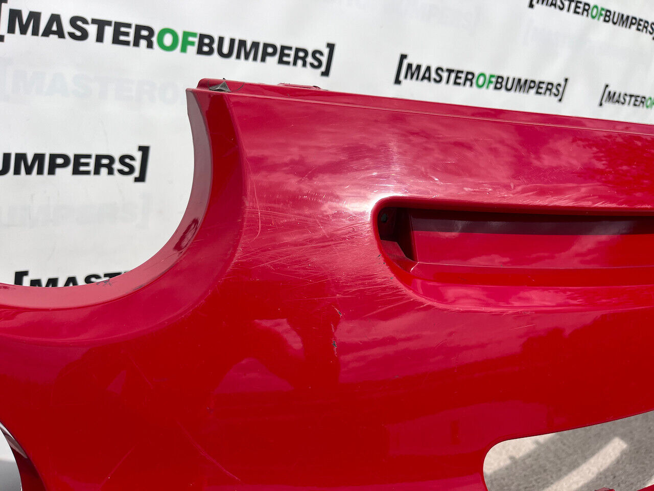 Fiat 500l Lounge 2013-2017 Front Bumper Red Genuine [f229]