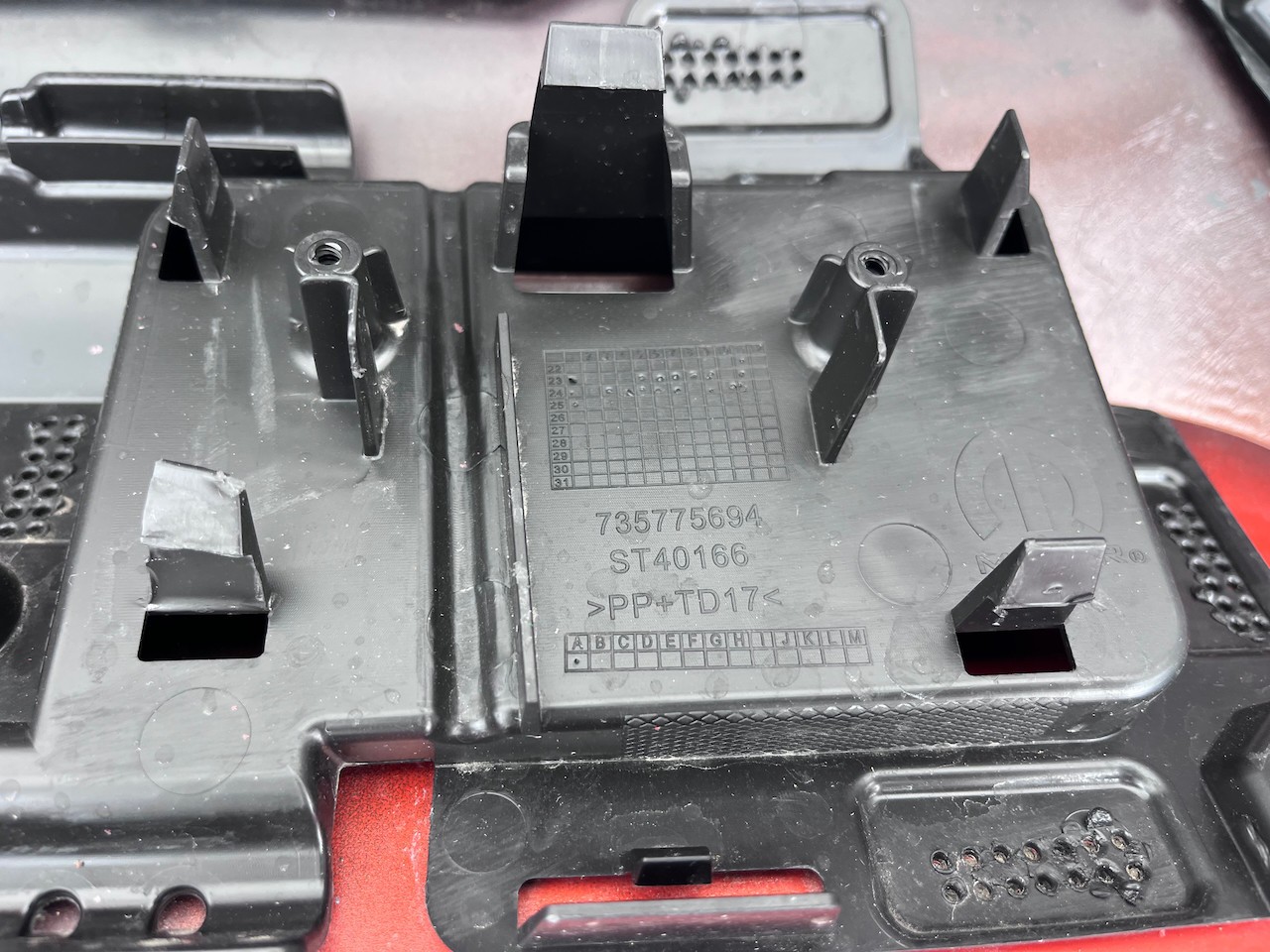 Fiat 600 Electric Hatchback 2024-2026 Rear Bumper 4 Pdc Genuine [f711]